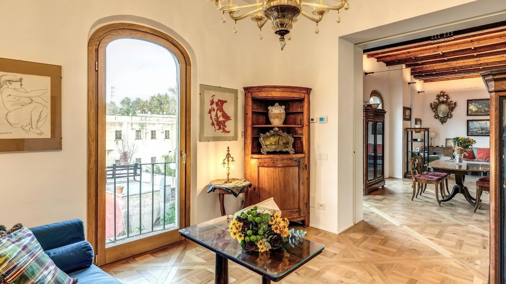 Trastevere Outstanding 4 Bedroom Terraced Apartment Rome 0*,